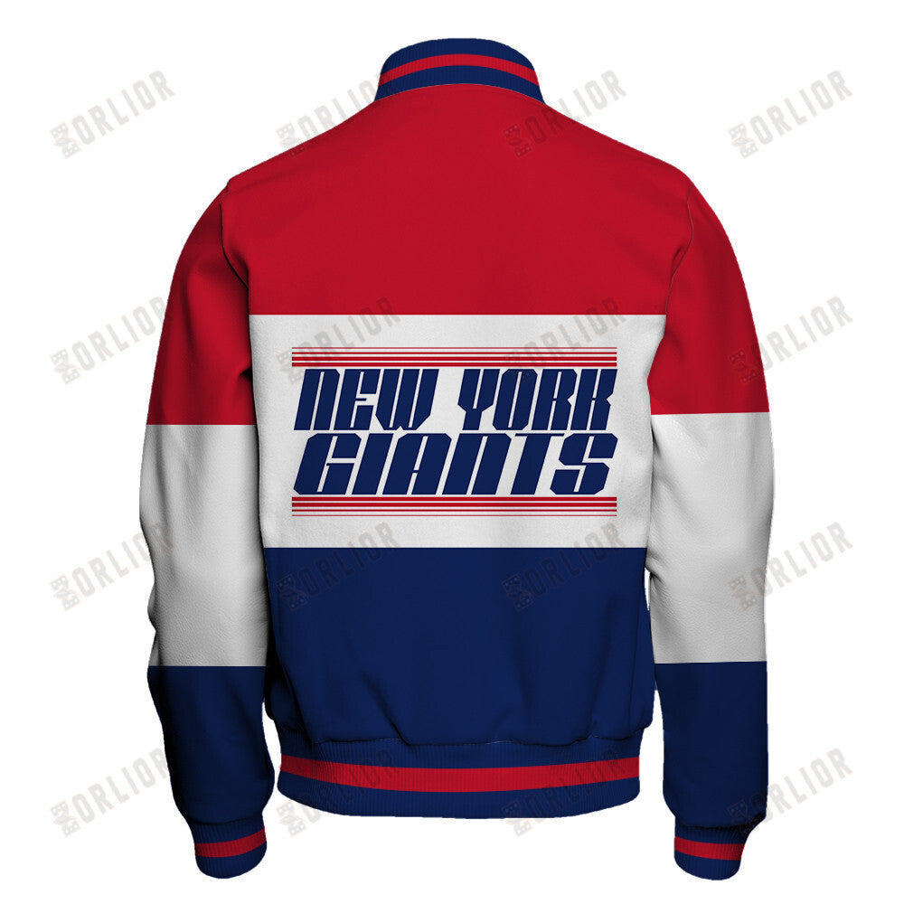 New York Giants Unique Design Unisex Varsity Jacket AZBTVJK000242