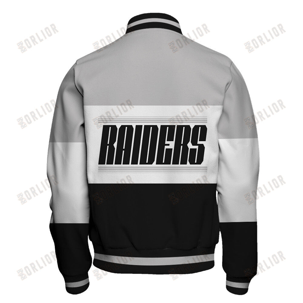 Las Vegas Raiders Unique Design Unisex Varsity Jacket AZBTVJK000249
