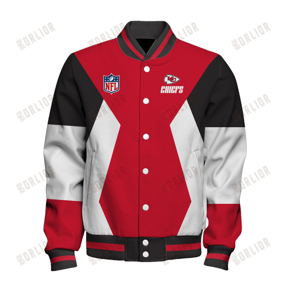 Kansas City Chiefs Unique Design Unisex Varsity Jacket AZBTVJK000250