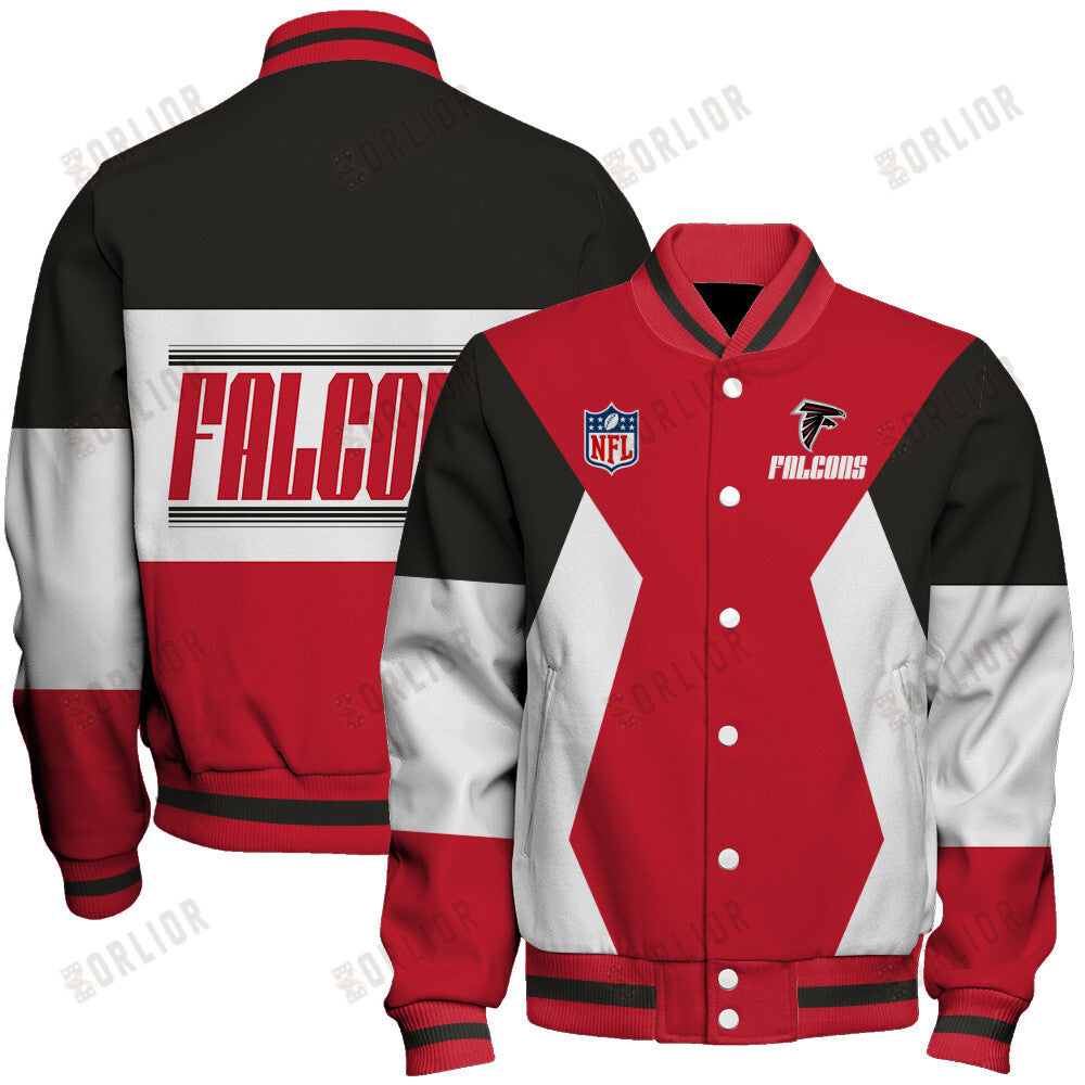 Atlanta Falcons Unique Design Unisex Varsity Jacket AZBTVJK000265