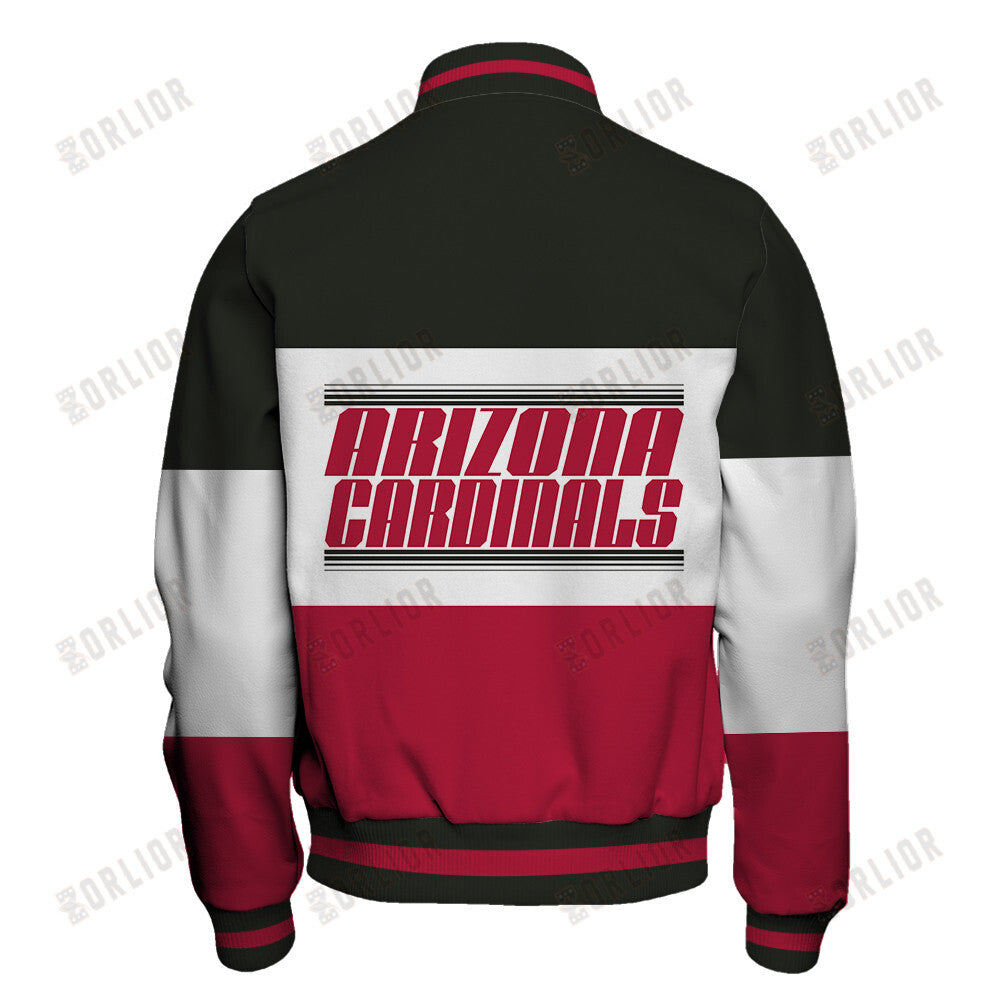 Arizona Cardinals Unique Design Unisex Varsity Jacket AZBTVJK000266