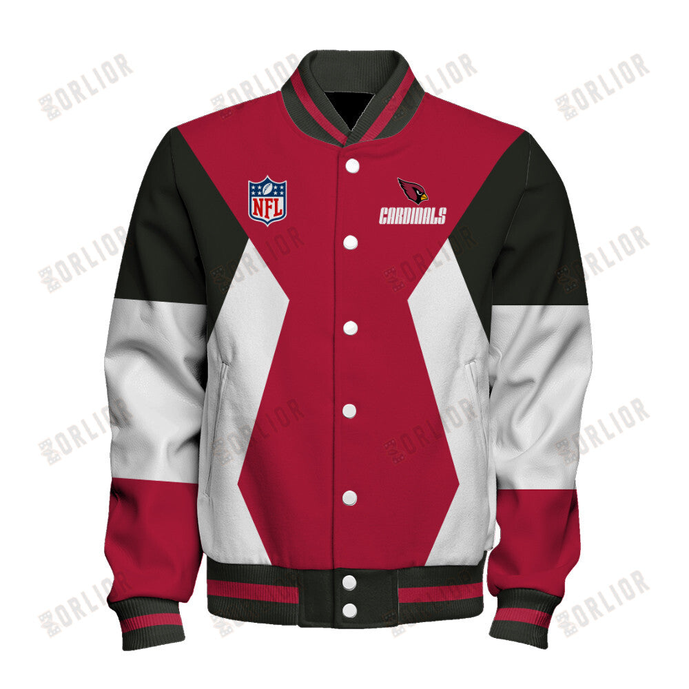 Arizona Cardinals Unique Design Unisex Varsity Jacket AZBTVJK000266