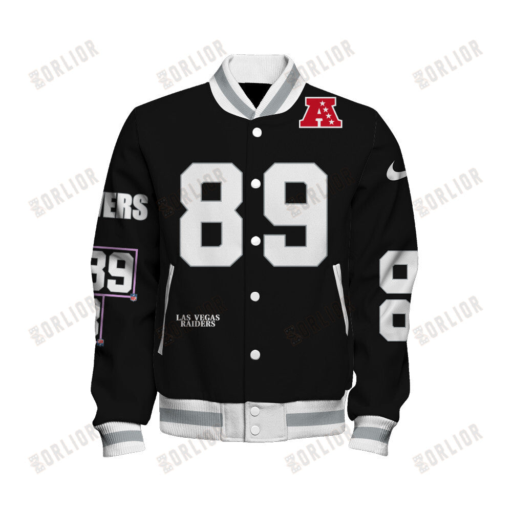 Las Vegas Raiders Unique Design Unisex Varsity Jacket AZBTVJK000260