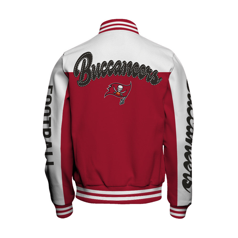 Tampa Bay Buccaneers Unisex Athletic Legacy Varsity Jacket AZBTVJK000172