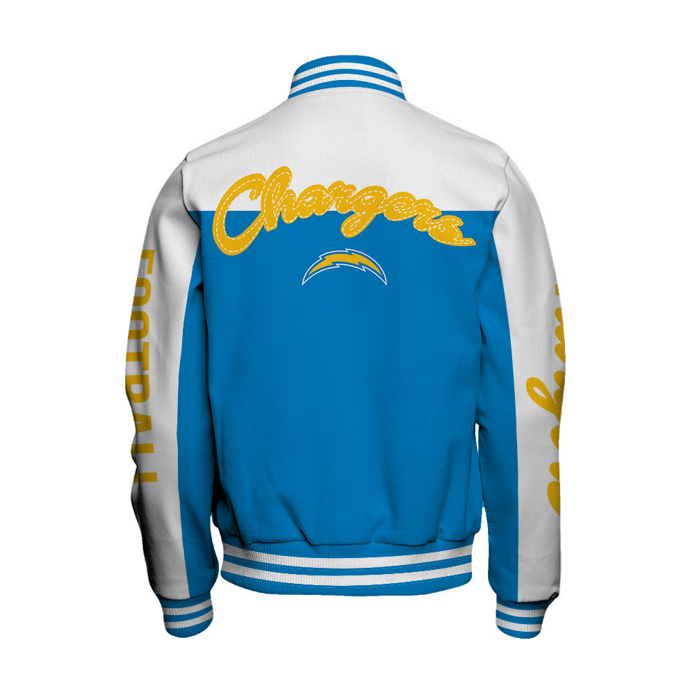 Los Angeles Chargers Unisex Athletic Legacy Varsity Jacket AZBTVJK000184