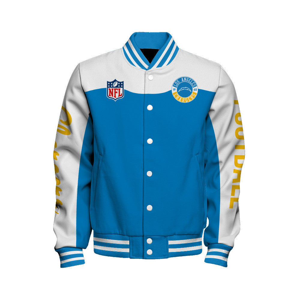 Los Angeles Chargers Unisex Athletic Legacy Varsity Jacket AZBTVJK000184