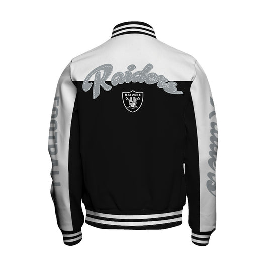 Las Vegas Raiders Unisex Athletic Legacy Varsity Jacket AZBTVJK000185