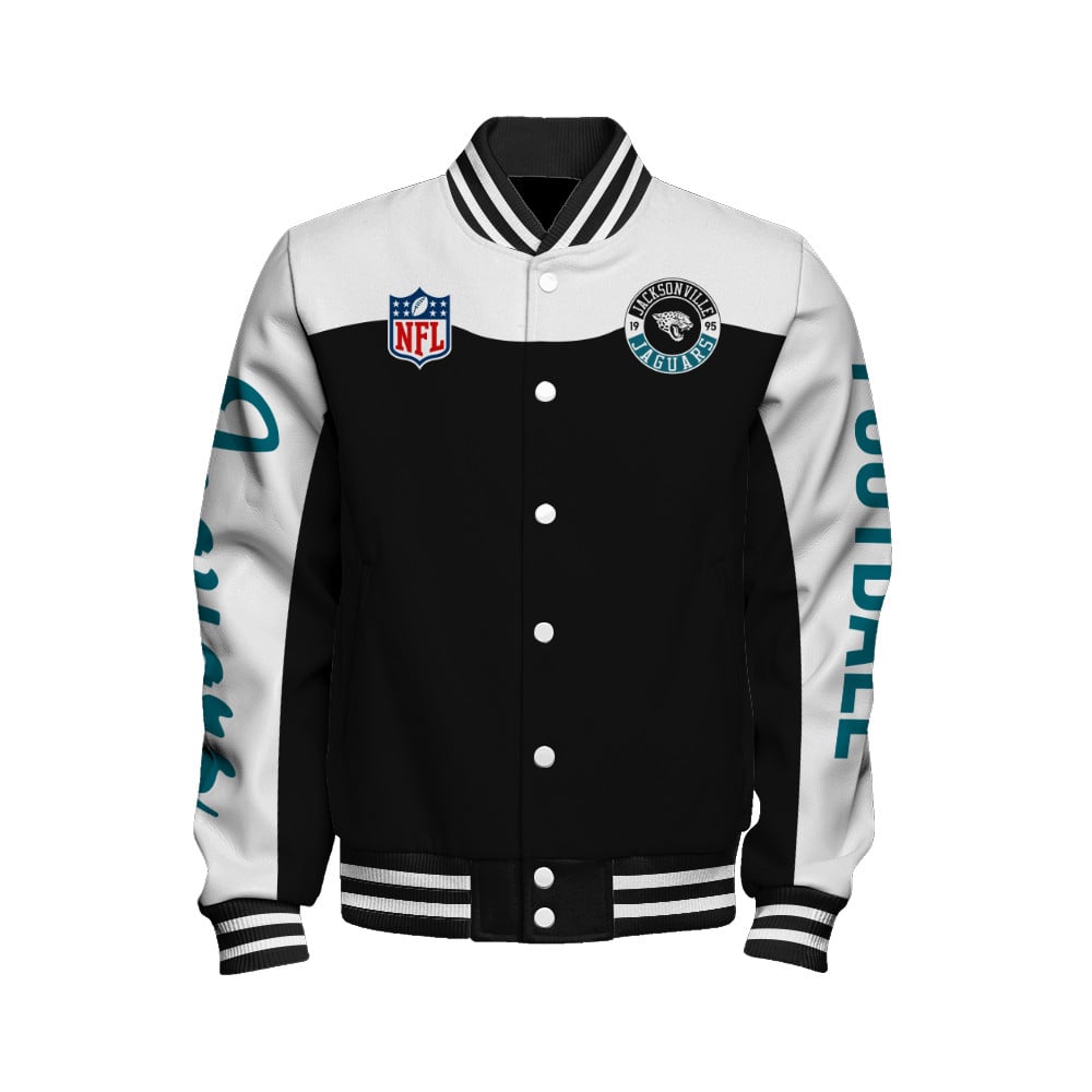 Jacksonville Jaguars Unisex Athletic Legacy Varsity Jacket AZBTVJK000187