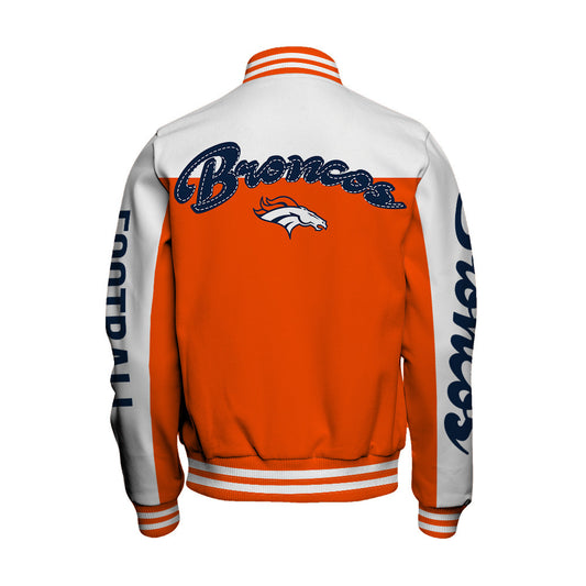 Denver Broncos Unisex Athletic Legacy Varsity Jacket AZBTVJK000192
