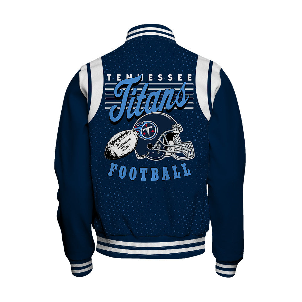Tennessee Titans Unisex Athletic Legacy Varsity Jacket AZBTVJK000208