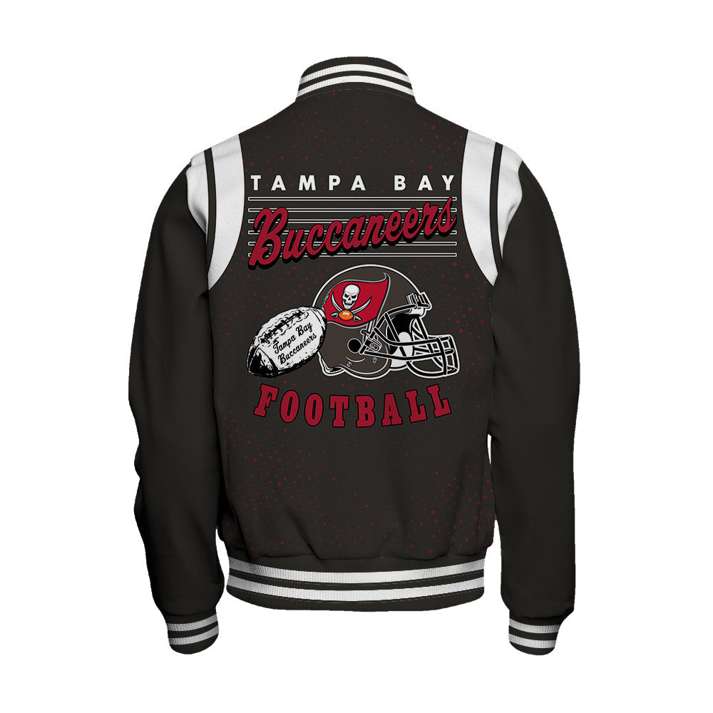 Tampa Bay Buccaneers Unisex Athletic Legacy Varsity Jacket AZBTVJK000209