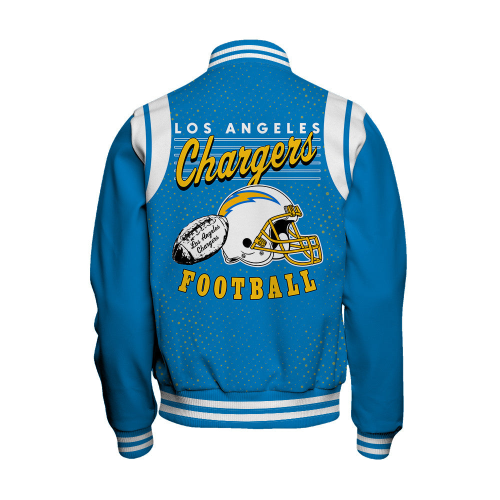 Los Angeles Chargers Unisex Athletic Legacy Varsity Jacket AZBTVJK000221