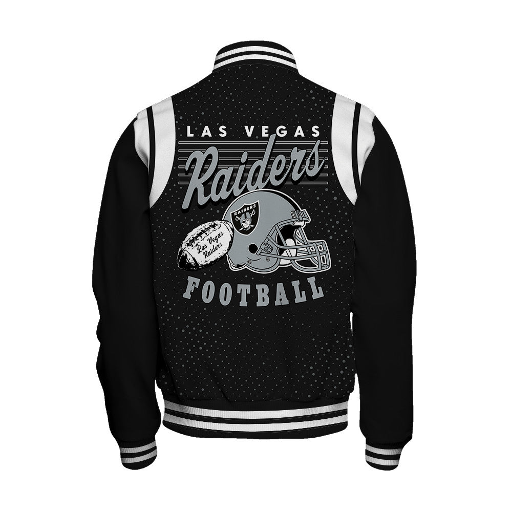 Las Vegas Raiders Unisex Athletic Legacy Varsity Jacket AZBTVJK000222