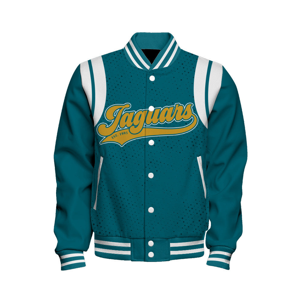 Jacksonville Jaguars Unisex Athletic Legacy Varsity Jacket AZBTVJK000224