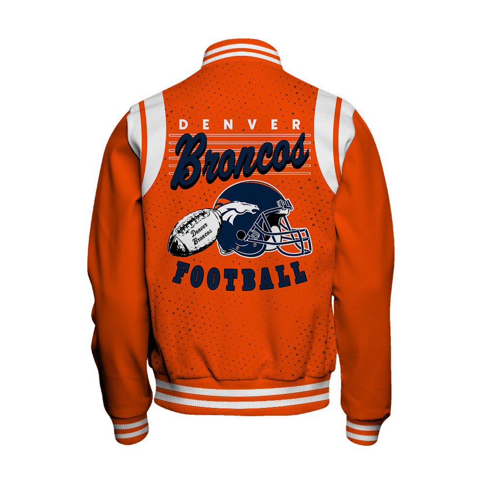 Denver Broncos Unisex Athletic Legacy Varsity Jacket AZBTVJK000229
