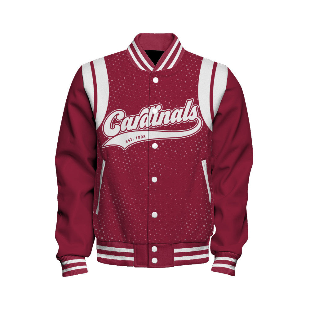 Arizona Cardinals Unisex Athletic Legacy Varsity Jacket AZBTVJK000206