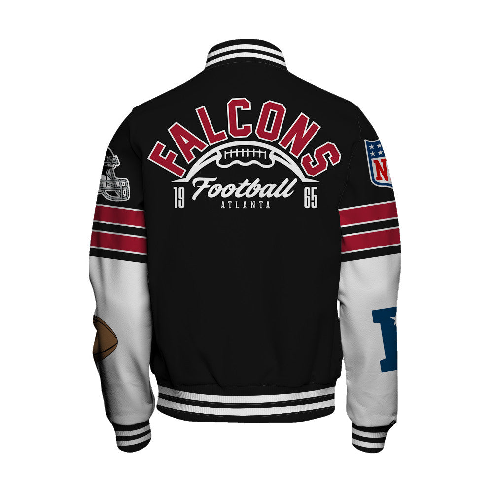 Atlanta Falcons Unisex Ultimate Game Day Varsity Jacket AZBTVJK000074