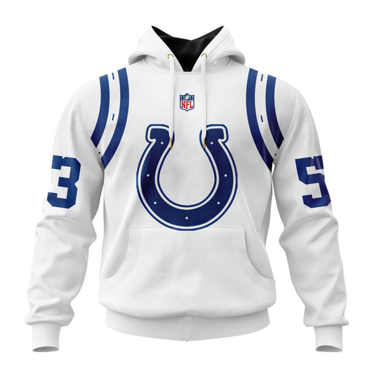 Indianapolis Colts New Hoodie Personalized Letters Number AZBTCMHD000001