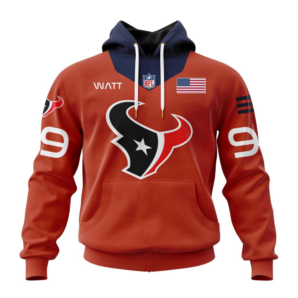 Houston Texans New Hoodie Personalized Letters Number AZBTCMHD000050