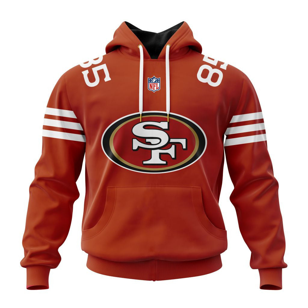 San Francisco 49ers New Hoodie Personalized Letters Number AZBTCMHD000019