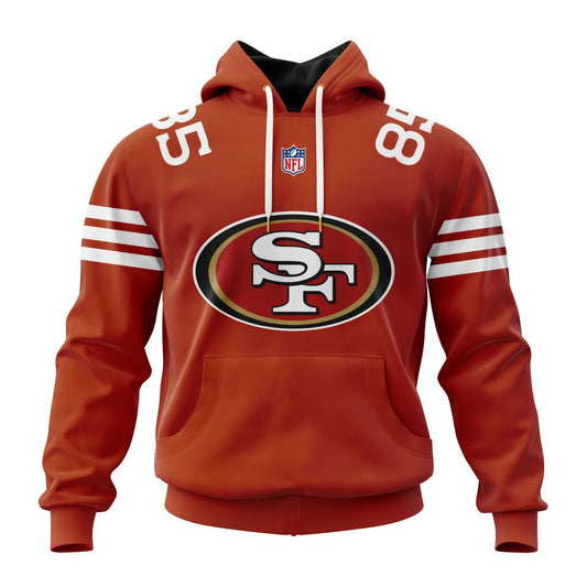 San Francisco 49ers New Hoodie Personalized Letters Number AZBTCMHD000019