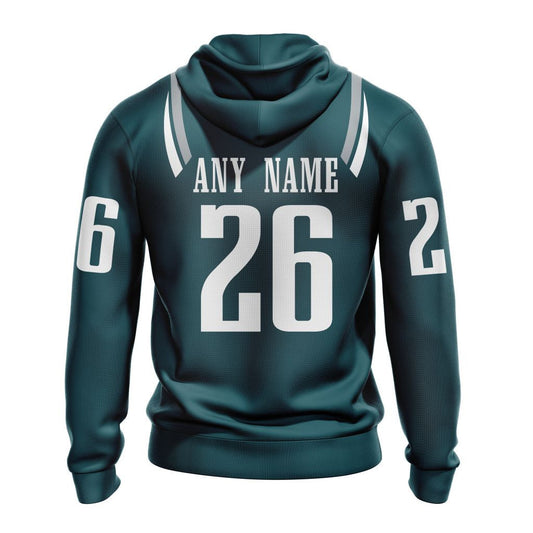 Philadelphia Eagles New Hoodie Personalized Letters Number AZBTCMHD000017