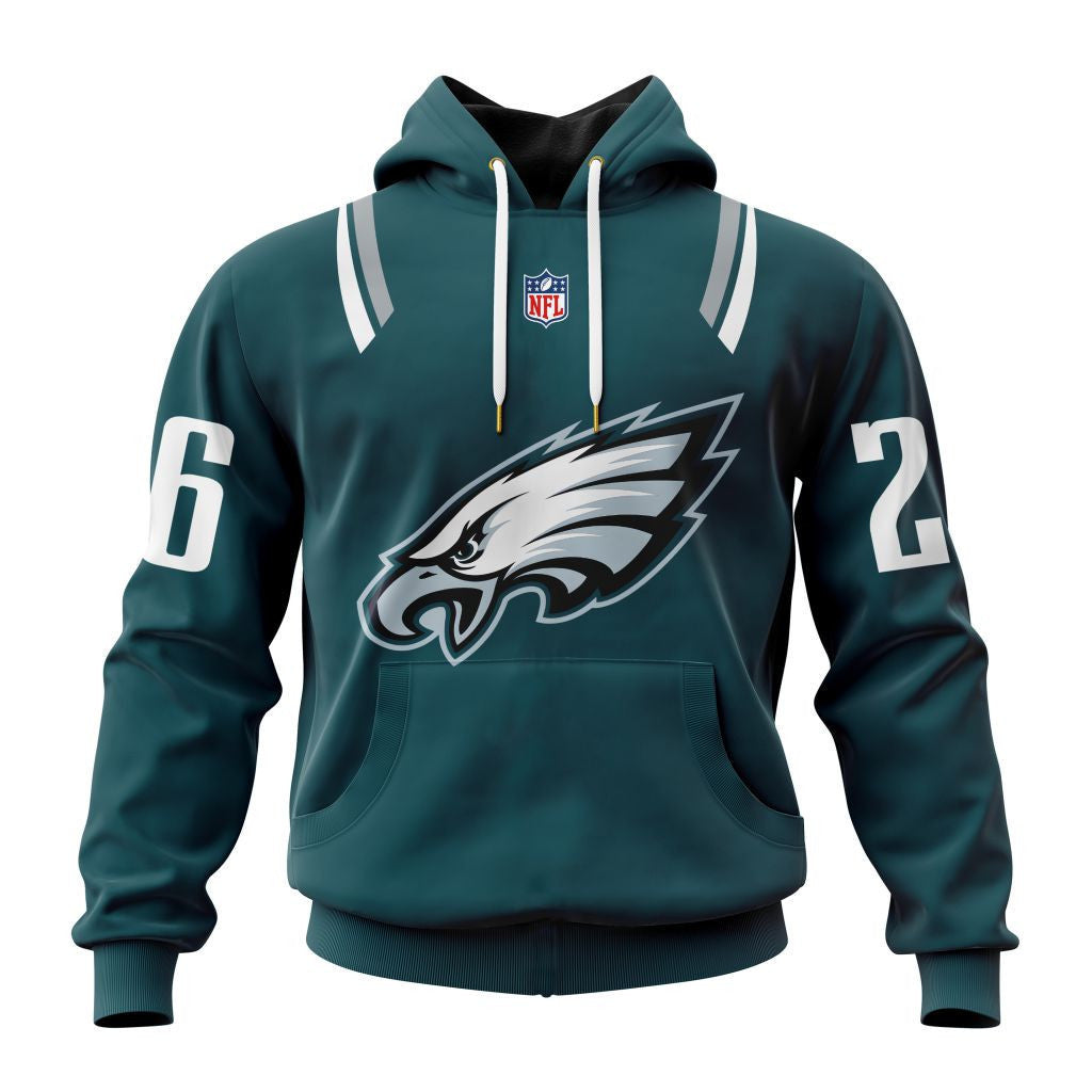 Philadelphia Eagles New Hoodie Personalized Letters Number AZBTCMHD000017
