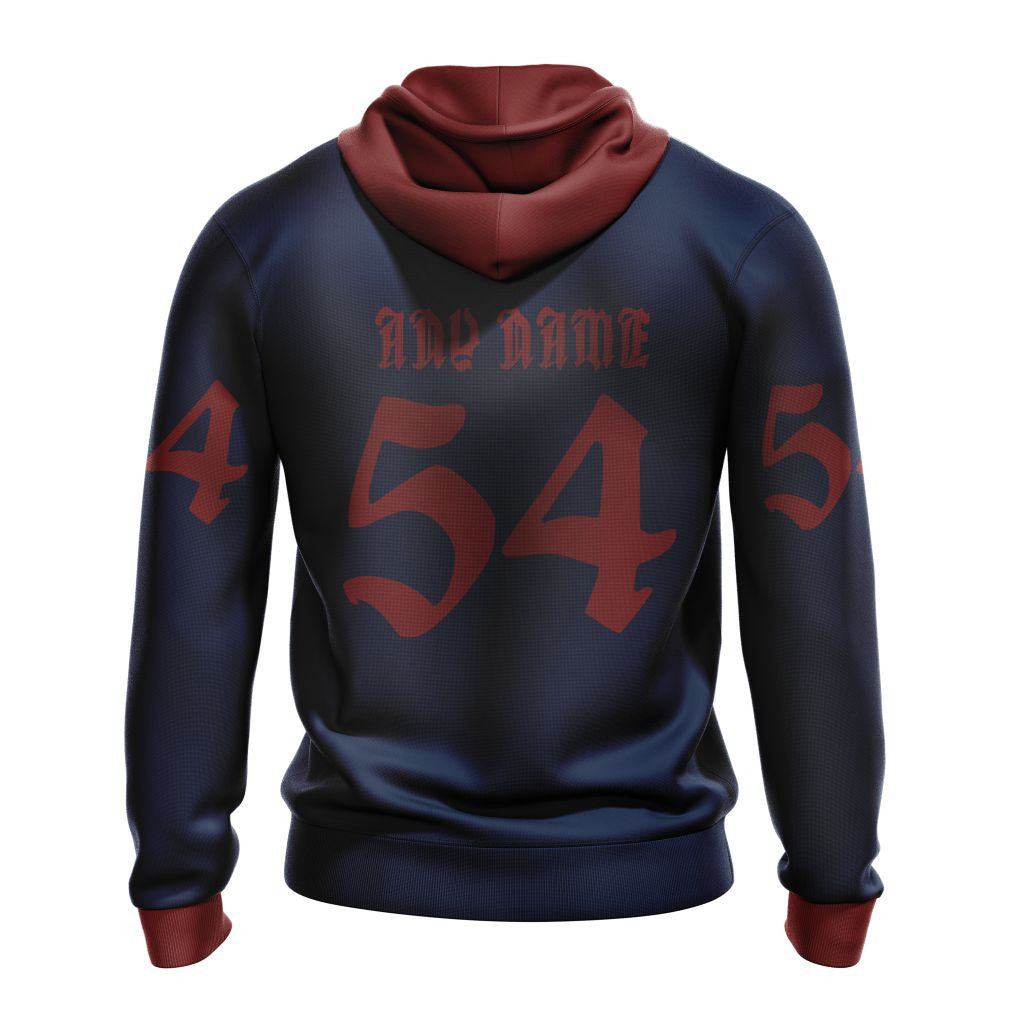 New England Patriots New Hoodie Personalized Letters Number AZBTCMHD000059