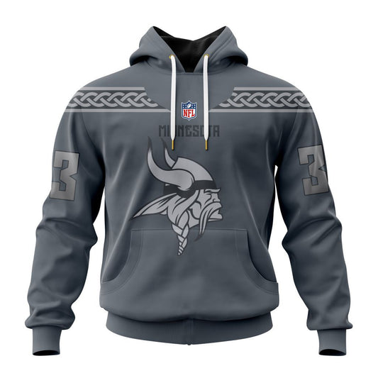 Minnesota Vikings New Hoodie Personalized Letters Number AZBTCMHD000062