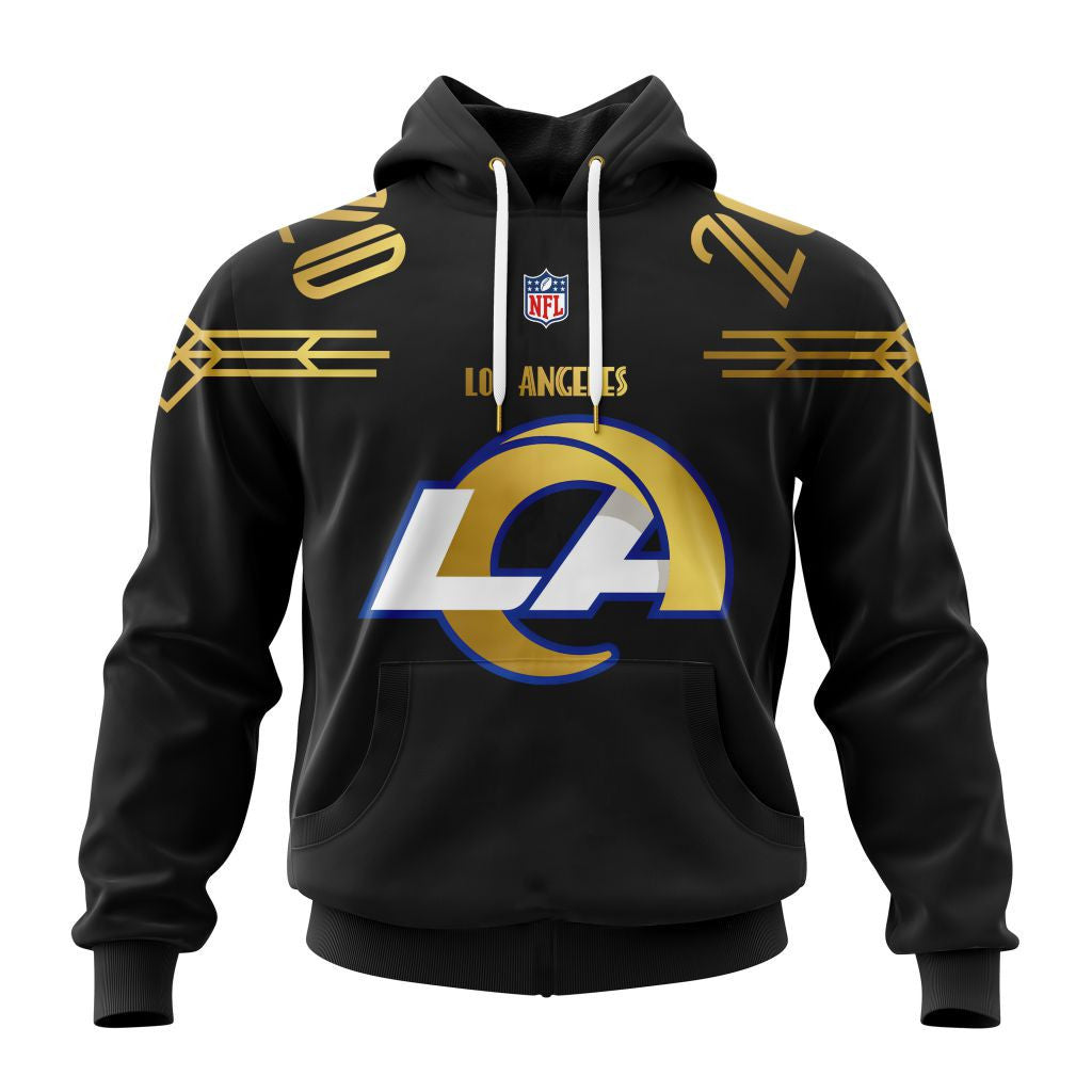 Los Angeles Rams New Hoodie Personalized Letters Number AZBTCMHD000065