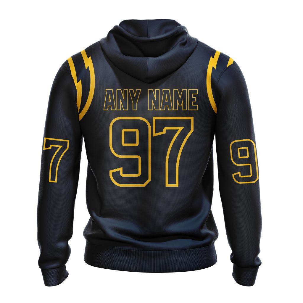 Los Angeles Chargers New Hoodie Personalized Letters Number AZBTCMHD000066