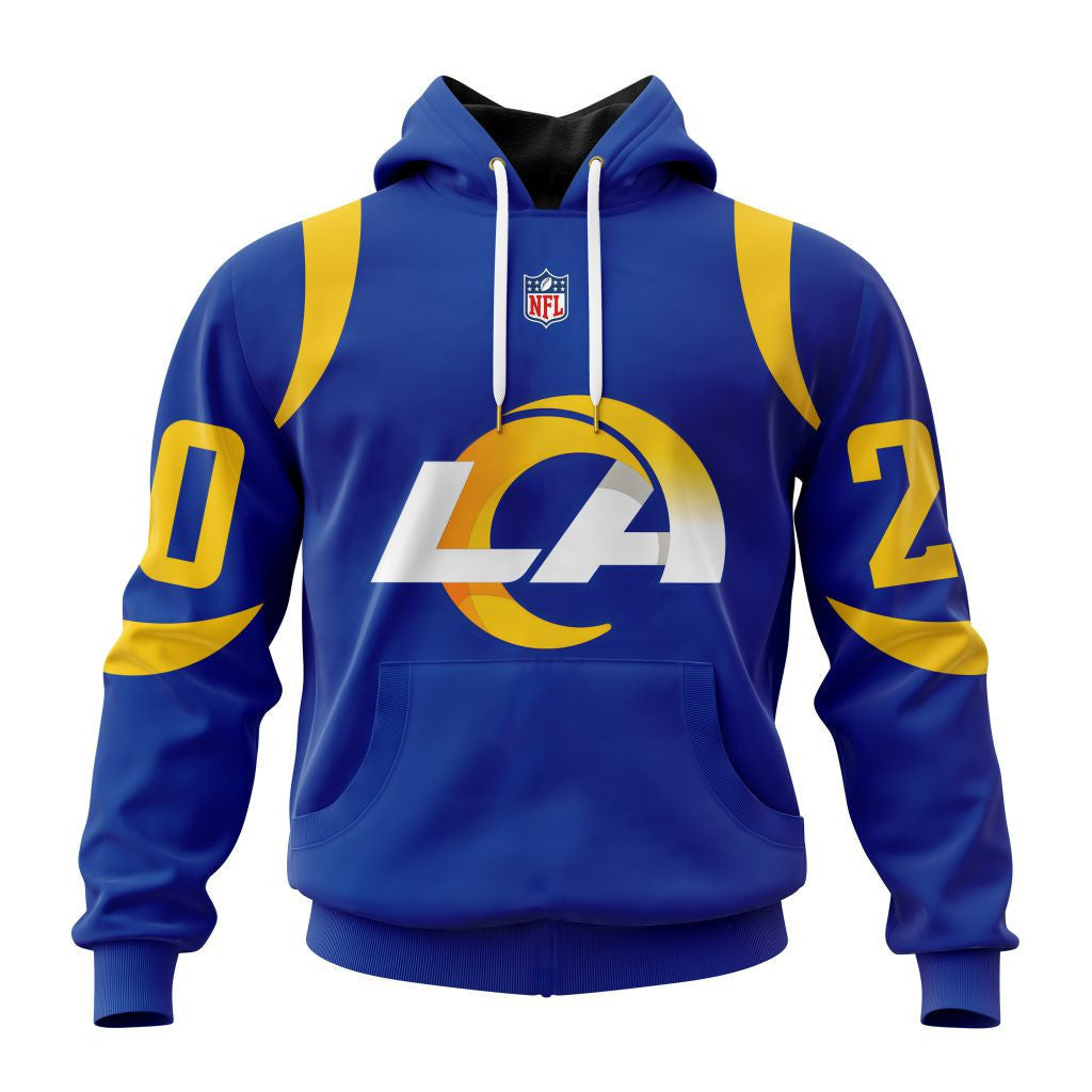 Los Angeles Rams New Hoodie Personalized Letters Number AZBTCMHD000025