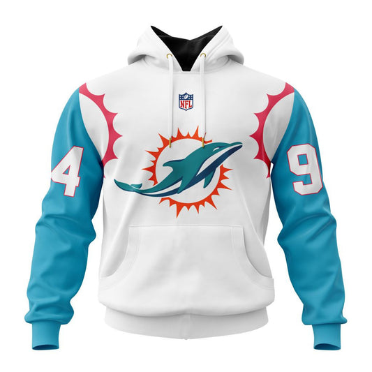 Miami Dolphins New Hoodie Personalized Letters Number AZBTCMHD000027