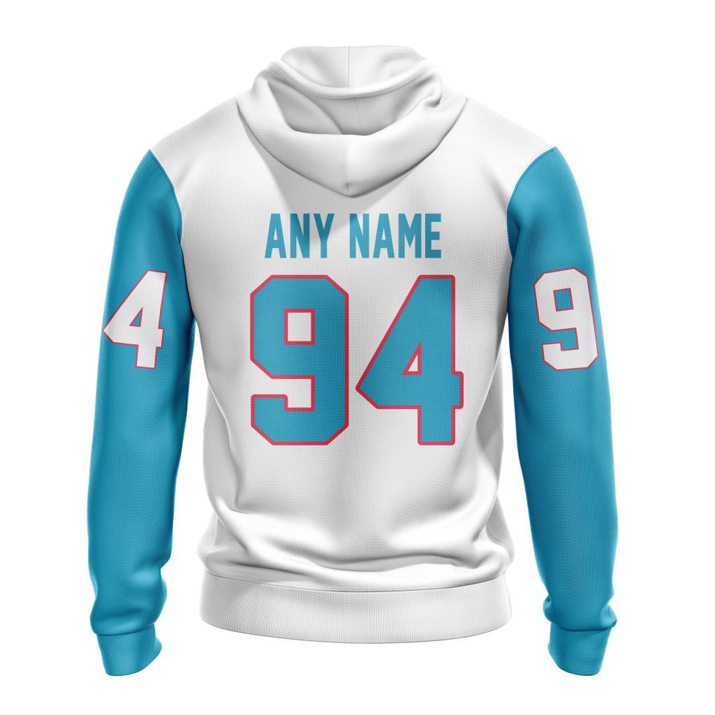 Miami Dolphins New Hoodie Personalized Letters Number AZBTCMHD000027