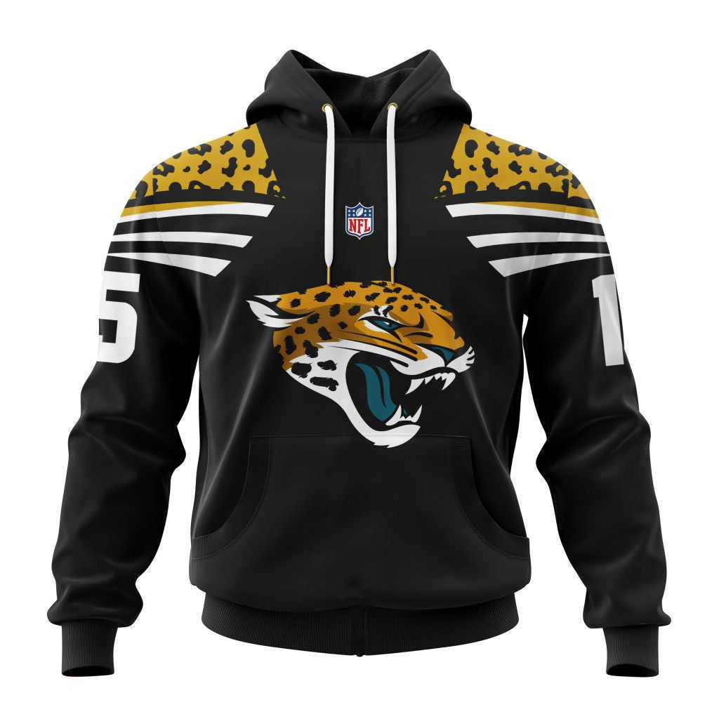 Jacksonville Jaguars New Hoodie Personalized Letters Number AZBTCMHD000068