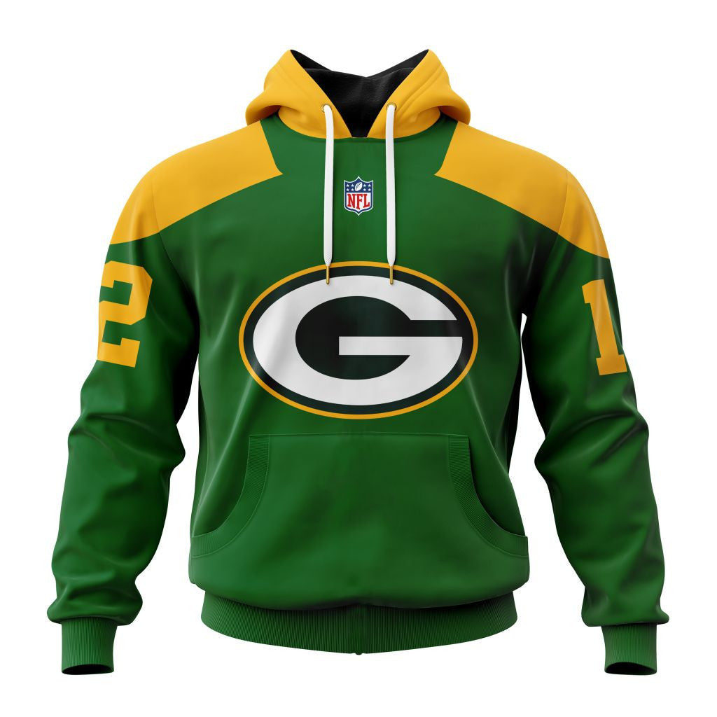 Green Bay Packers New Hoodie Personalized Letters Number AZBTCMHD000071
