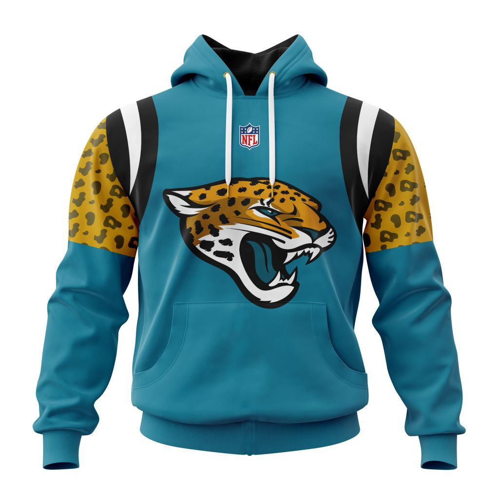 Jacksonville Jaguars New Hoodie Personalized Letters Number AZBTCMHD000030