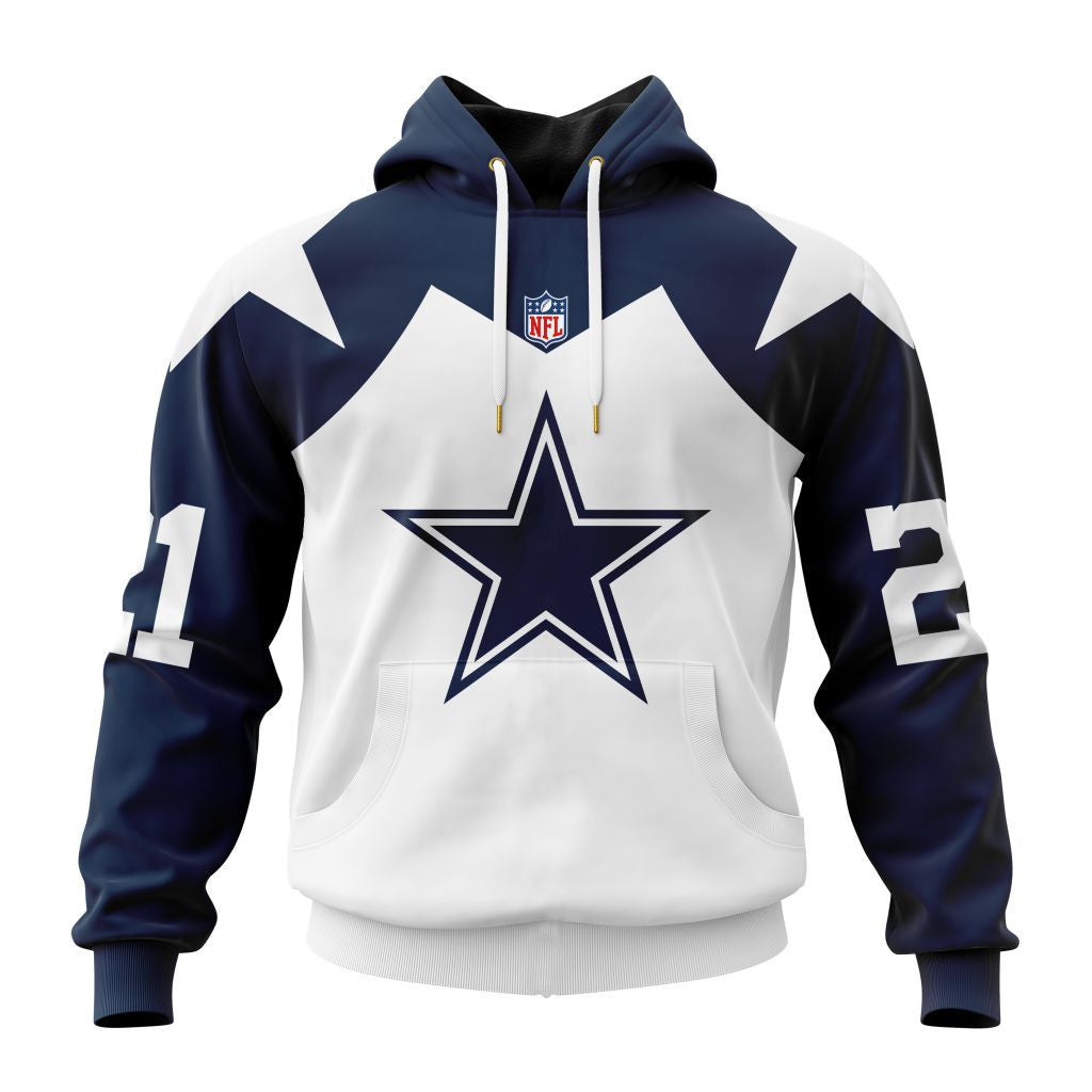 Dallas Cowboys New Hoodie Personalized Letters Number AZBTCMHD000069