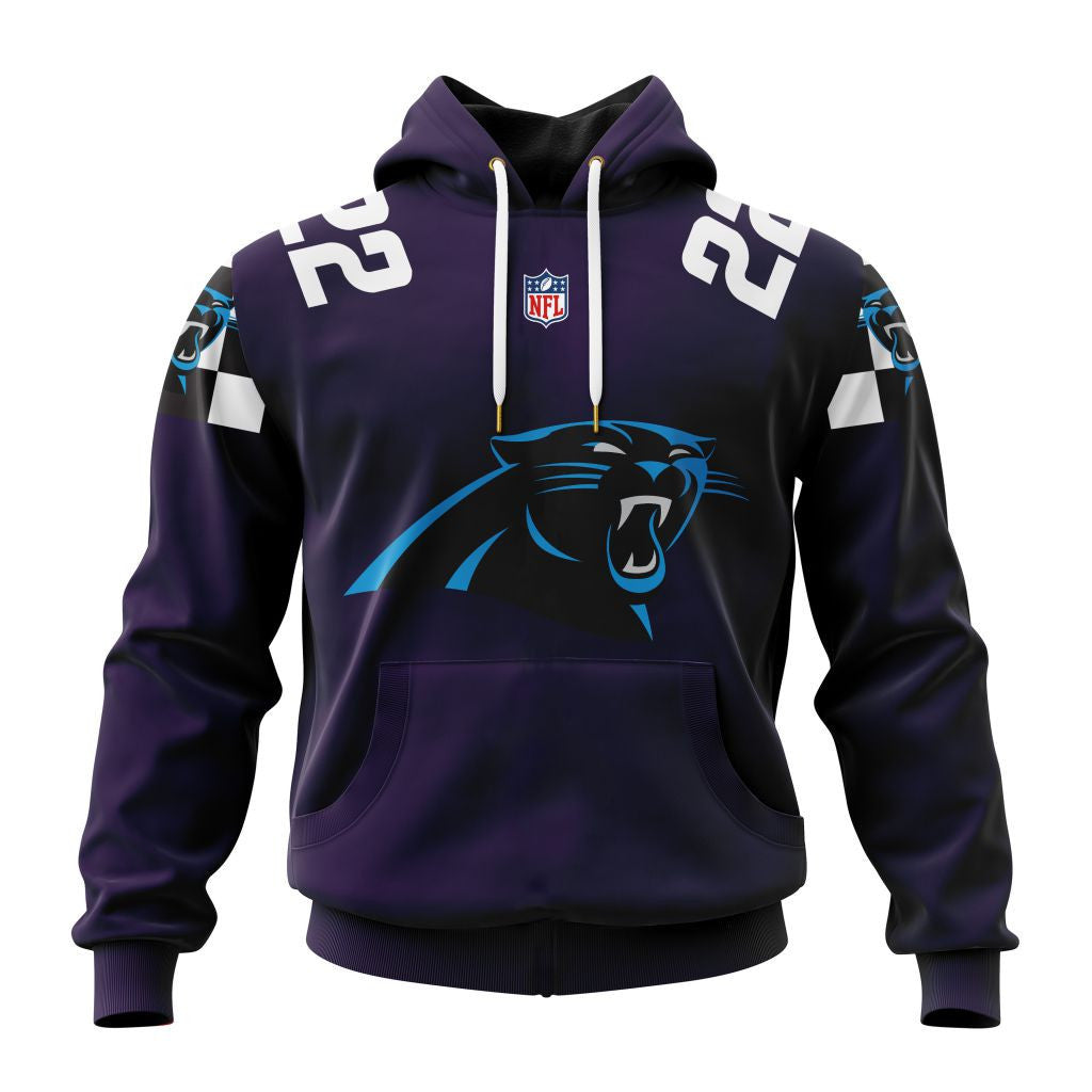 Carolina Panthers New Hoodie Personalized Letters Number AZBTCMHD000075