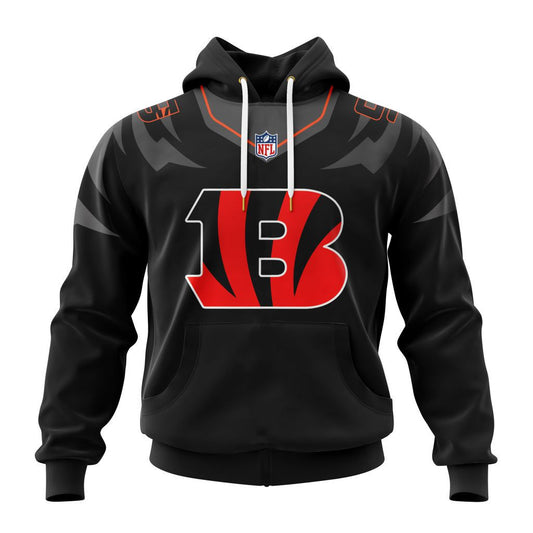 Cincinnati Bengals New Hoodie Personalized Letters Number AZBTCMHD000077