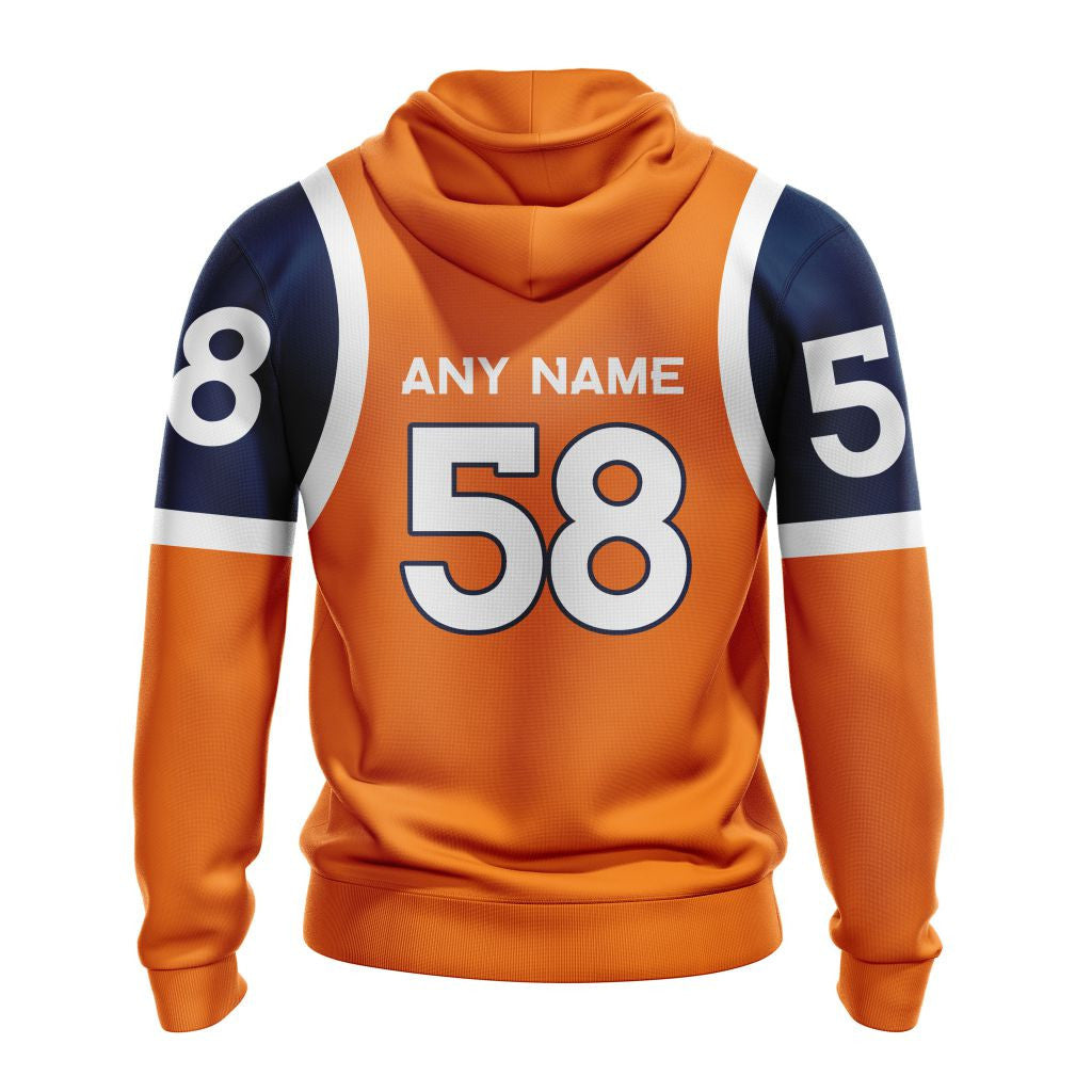 Denver Broncos  New Hoodie Personalized Letters Number AZBTCMHD000035