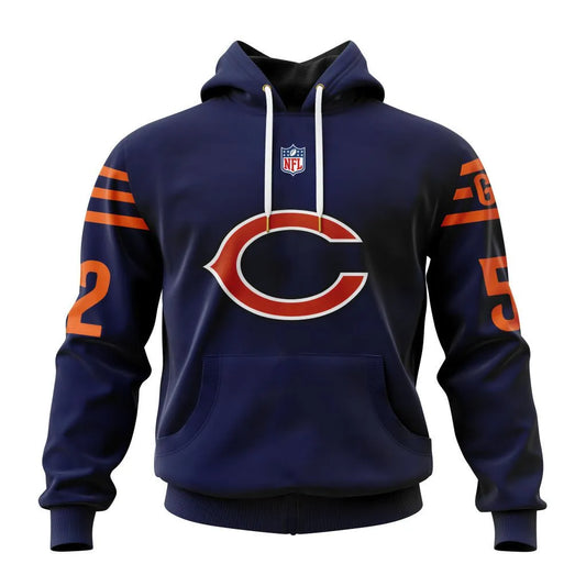 Chicago Bears  New Hoodie Personalized Letters Number AZBTCMHD000038