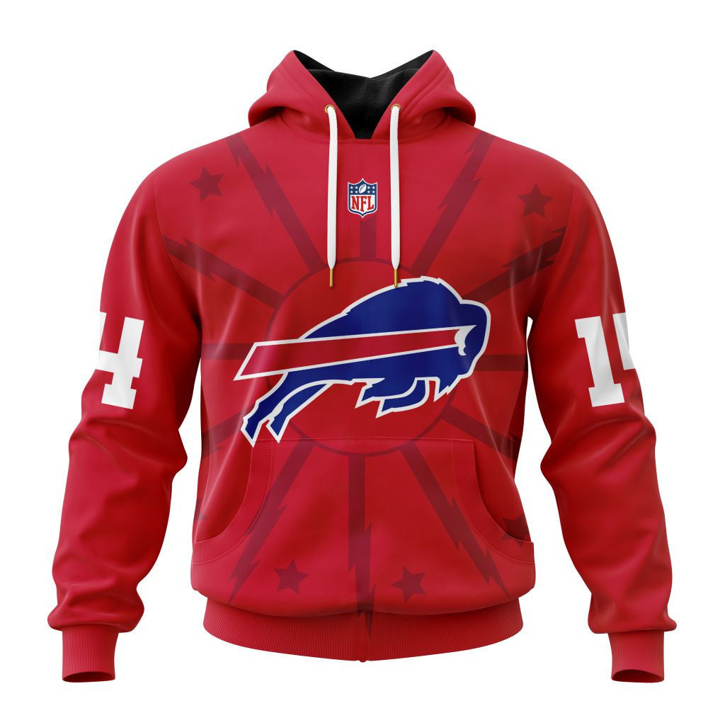 Buffalo Bills New Hoodie Personalized Letters Number AZBTCMHD000081