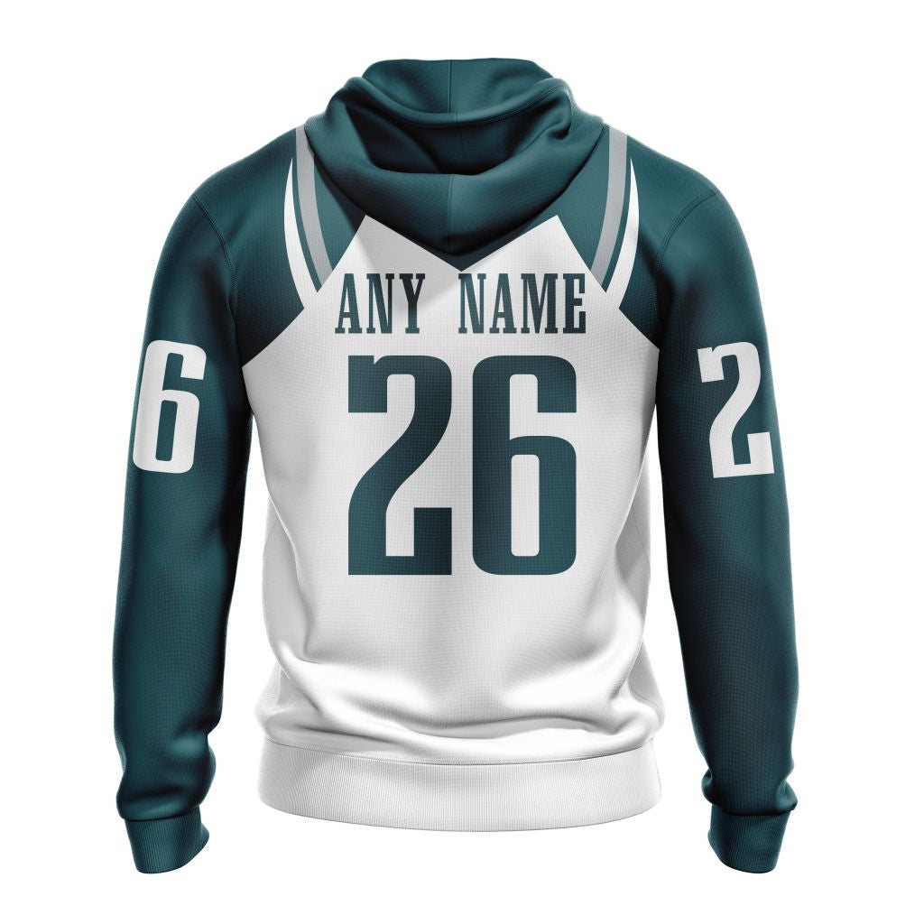 Philadelphia Eagles New Hoodie Personalized Letters Number AZBTCMHD000085