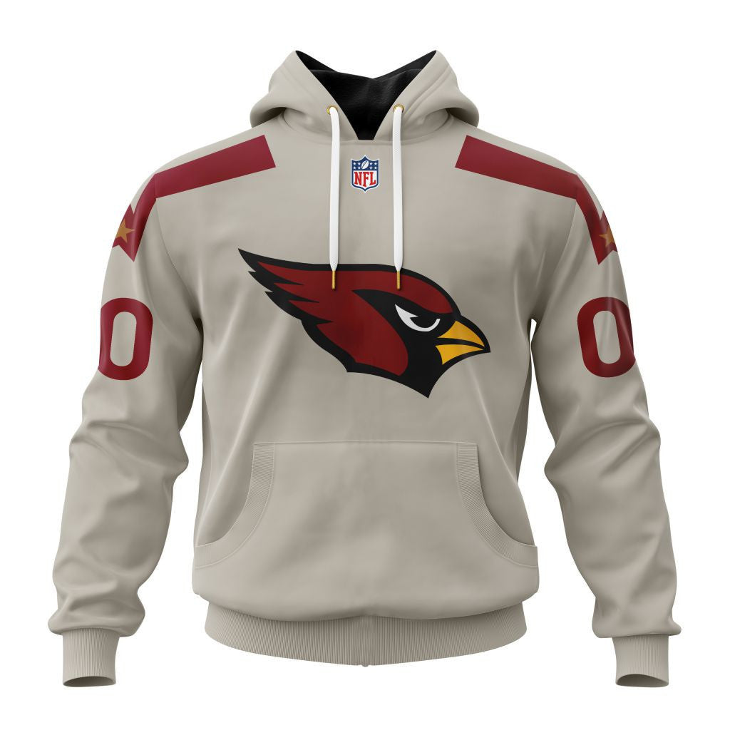 Arizona Cardinals New Hoodie Personalized Letters Number AZBTCMHD000044