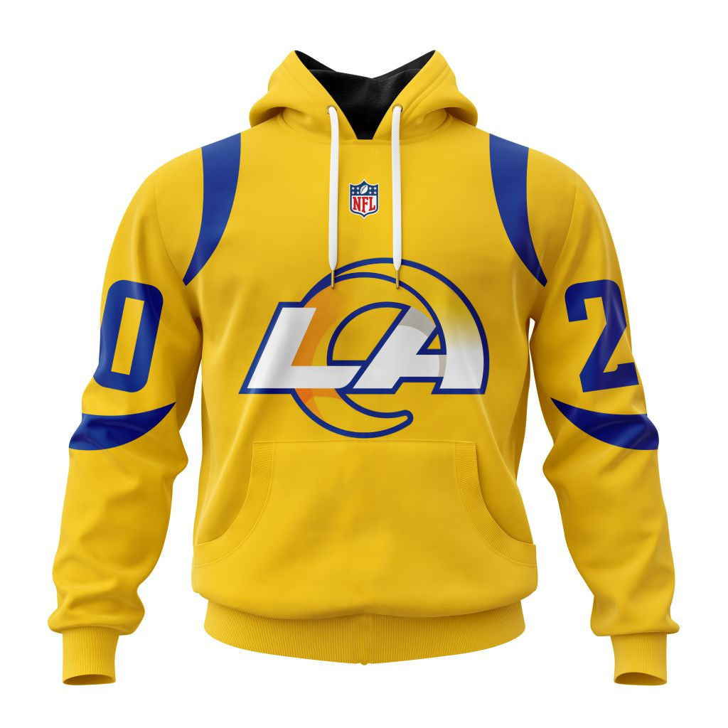 Los Angeles Rams New Hoodie Personalized Letters Number AZBTCMHD000093