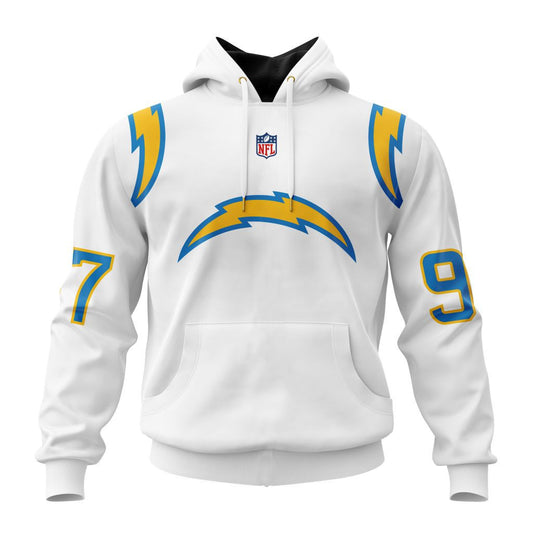 Los Angeles Chargers New Hoodie Personalized Letters Number AZBTCMHD000096