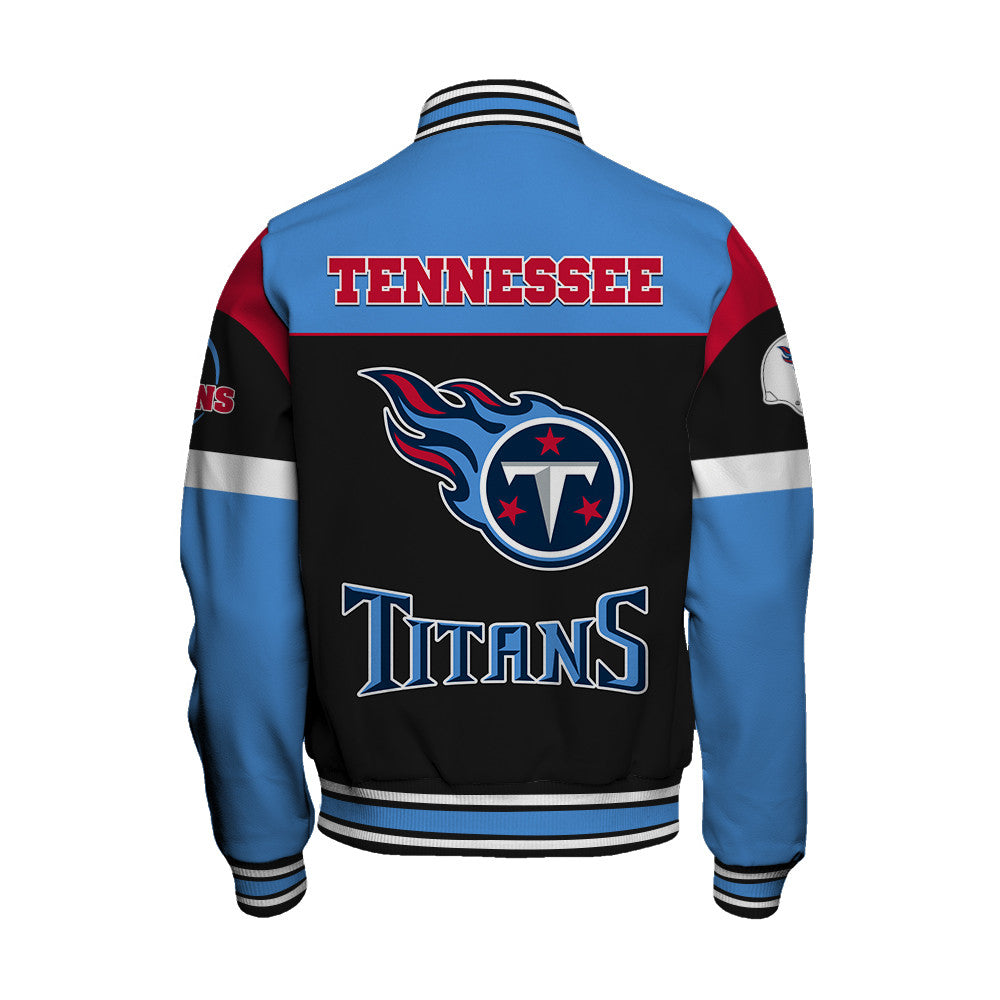 Tennessee Titans Unisex Team Spirit Varsity Jacket AZBTVJK000077