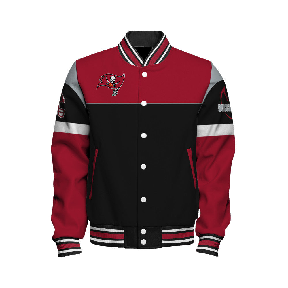 Tampa Bay Buccaneers Unisex Team Spirit Varsity Jacket AZBTVJK000078