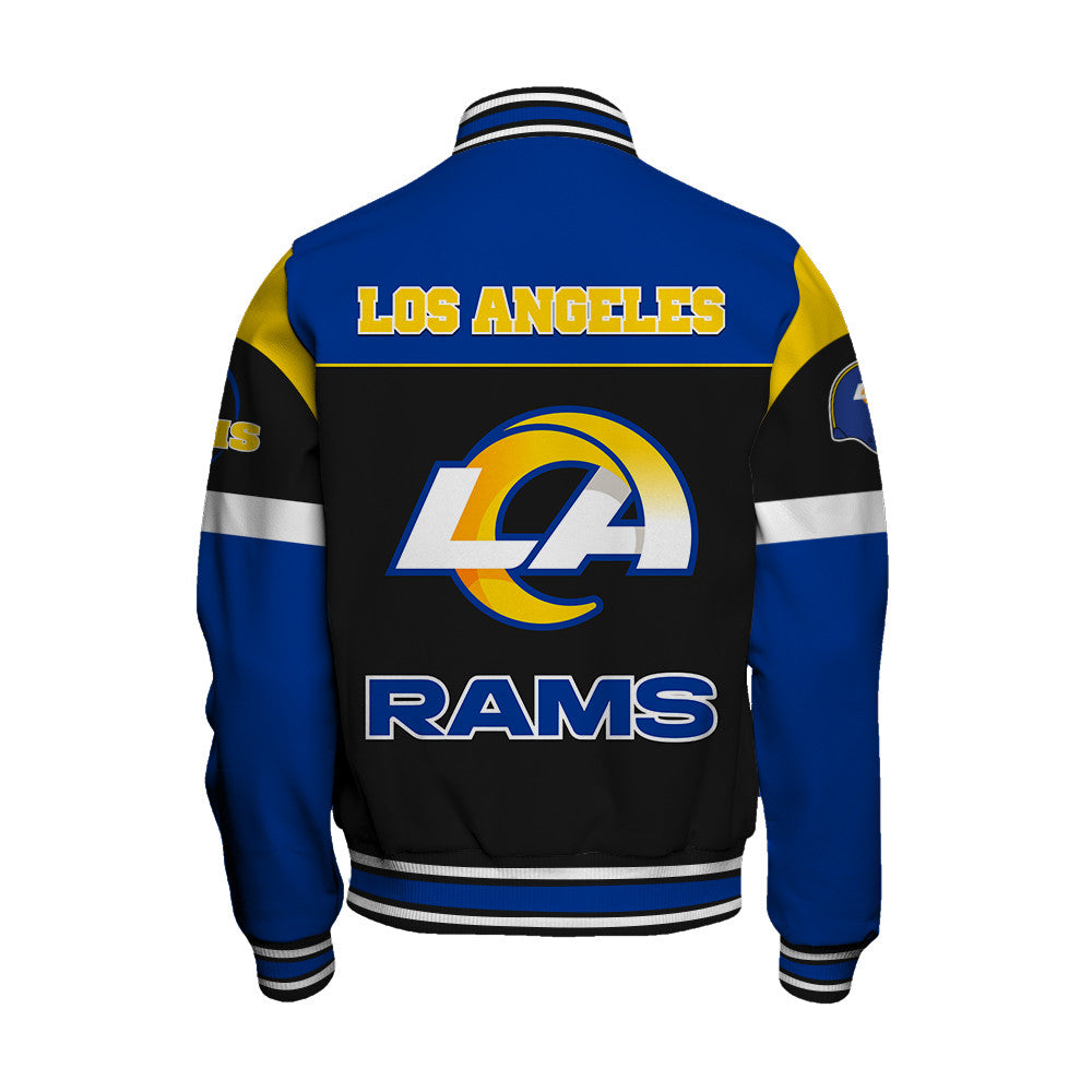 Los Angeles Rams Unisex Team Spirit Varsity Jacket AZBTVJK000089